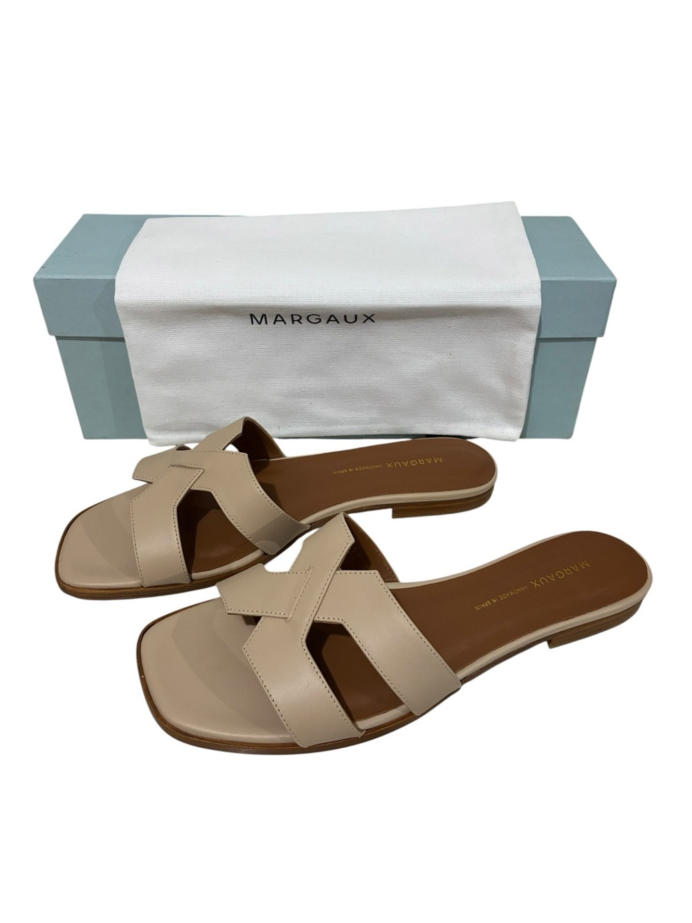 Margaux The MX Sandal Latte Calf